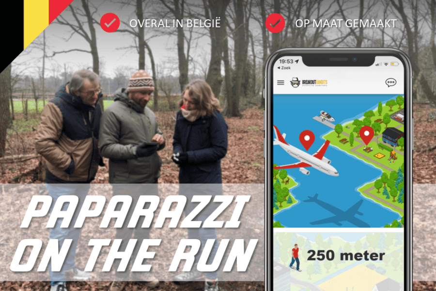 Image Paparazzi On The Run – Op maat gemaakte citygame | TeambuildingGuide